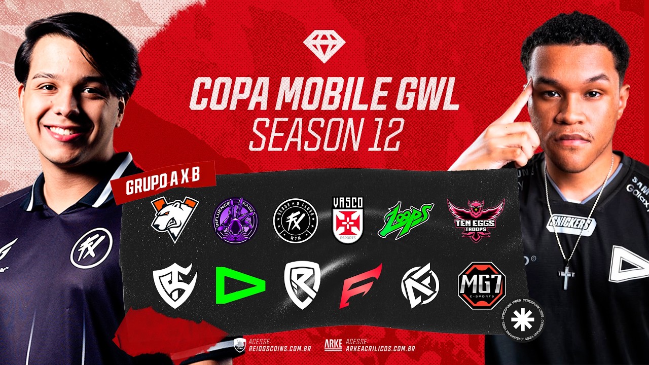 🔴 COPA MOBILE GWL - GRUPOS A x B #freefire