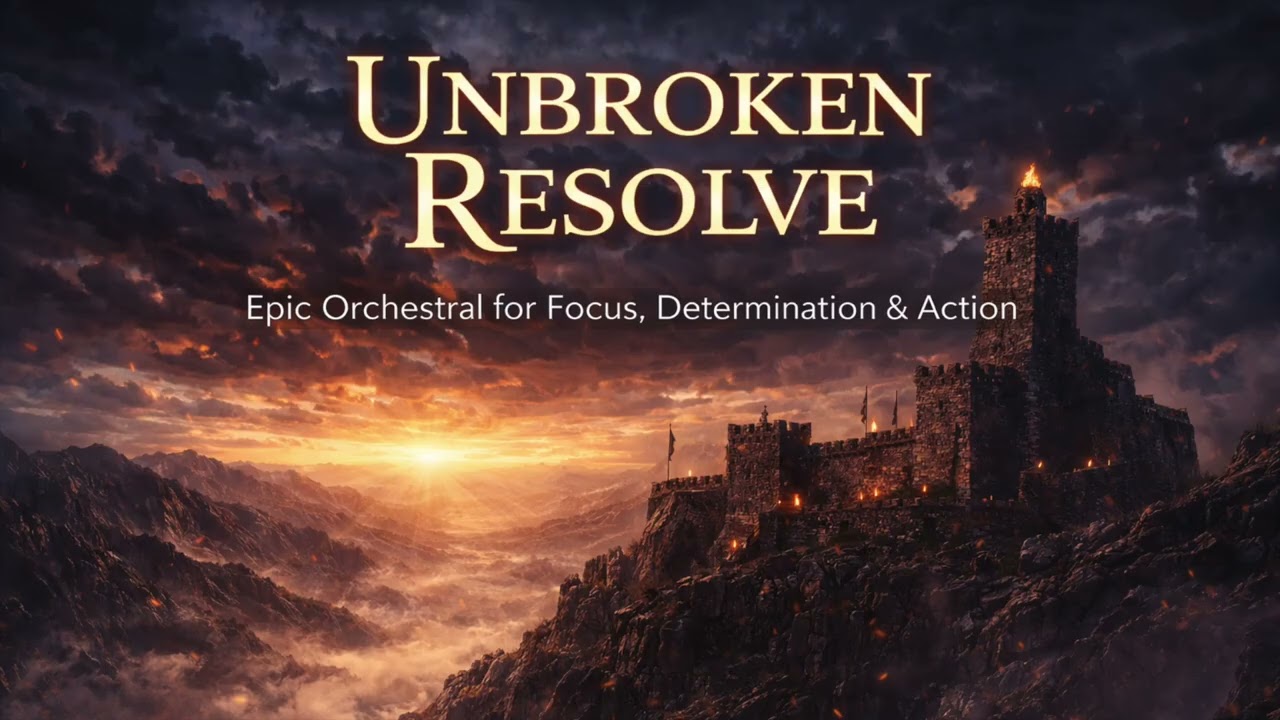 Unbroken Resolve | Epic Orchestral for Focus, Determination & Action