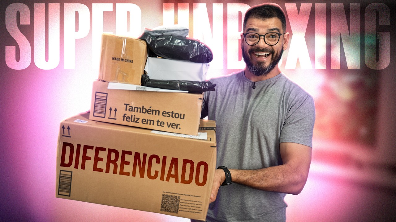 SUPER UNBOXING COM ITENS NACIONAIS QUE VALEM A PENA CONFERIR!
