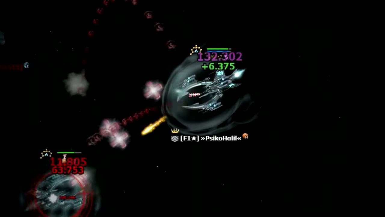 DarkOrbit - Psiko vs Ecel (GE1)