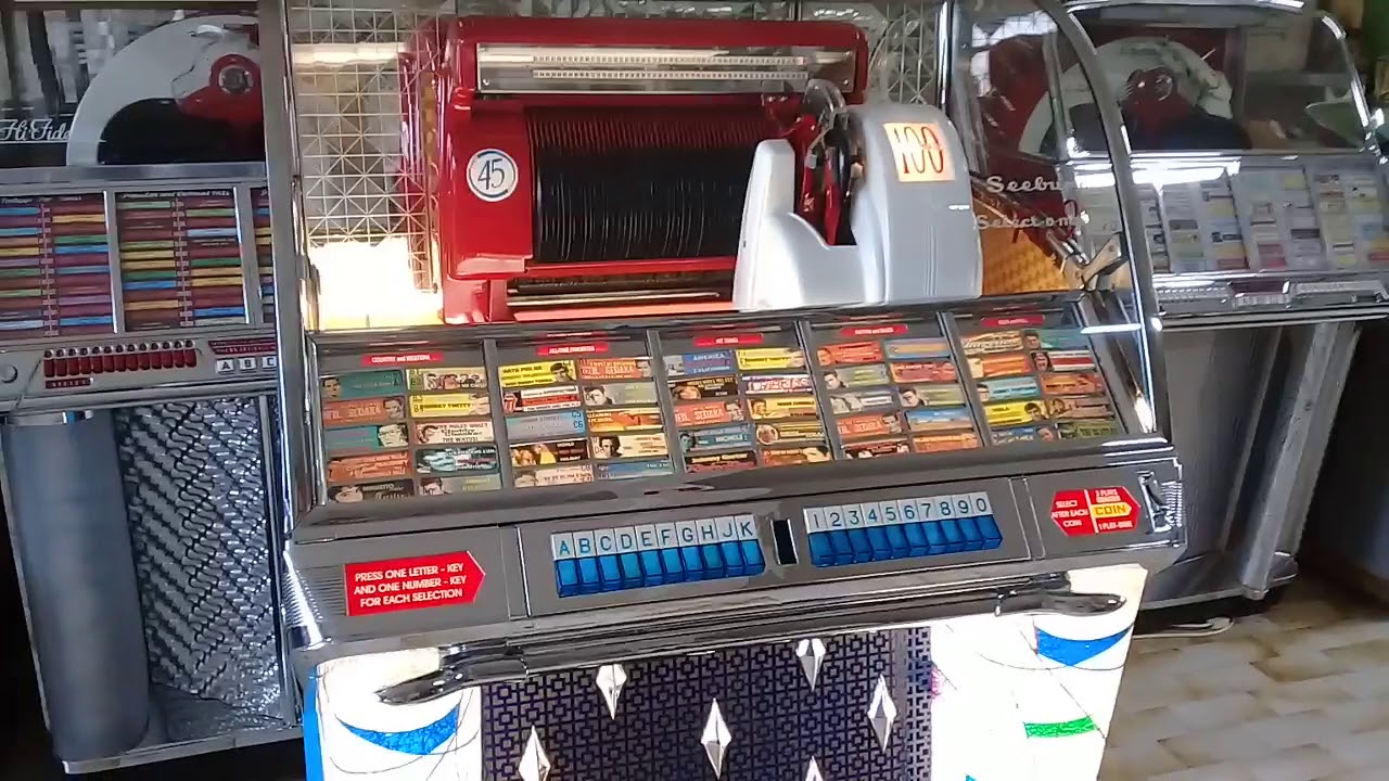 JUKEBOX SEEBURG  HF 100W ARLECCHINO (1953) RESTAURATORE, VLADIMIRO VIENO