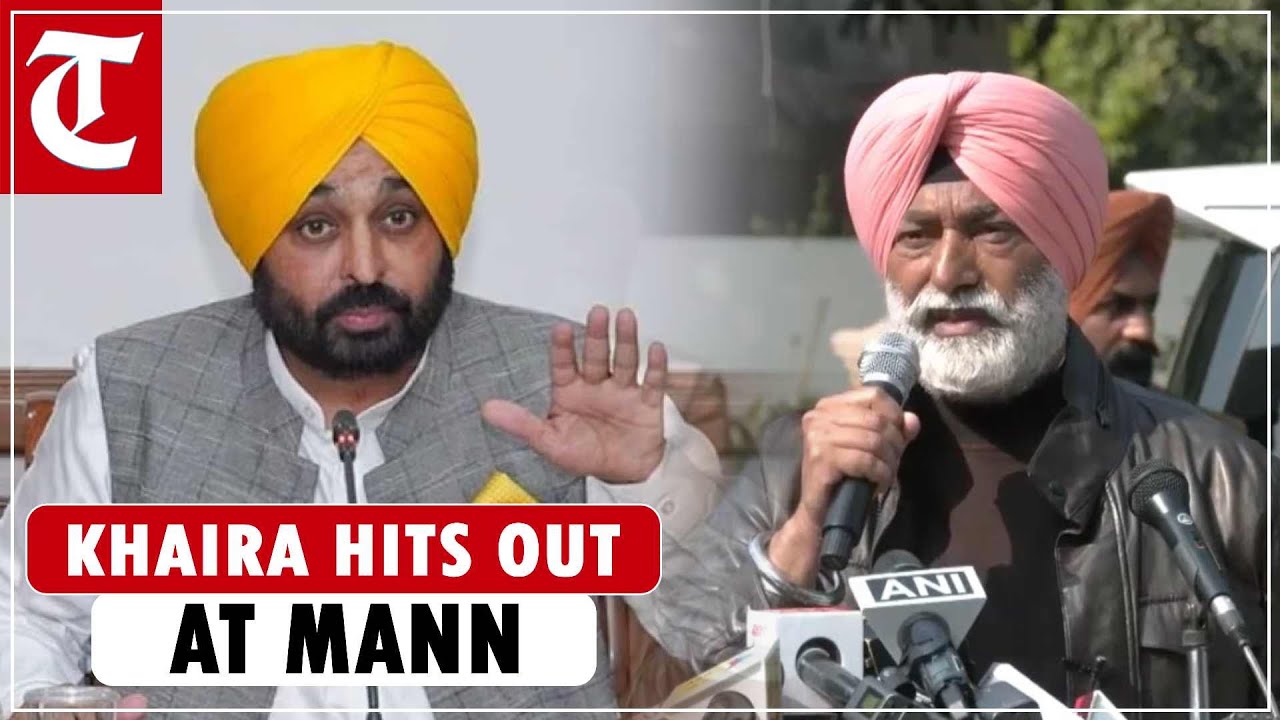 Congress MLA Sukhpal Khaira hits out at Punjab CM Mann after coming out of jail