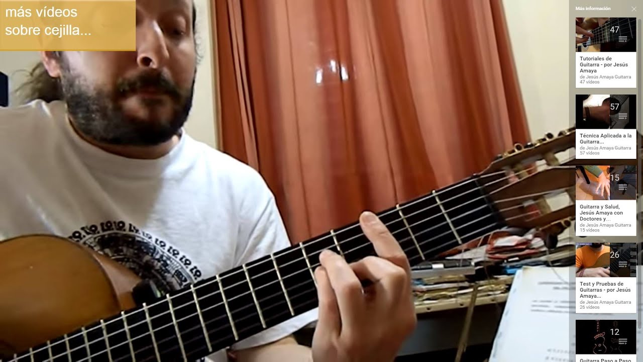 Tocar Cejilla y Cambiar Rápido (tutorial) - por Jesús Amaya...