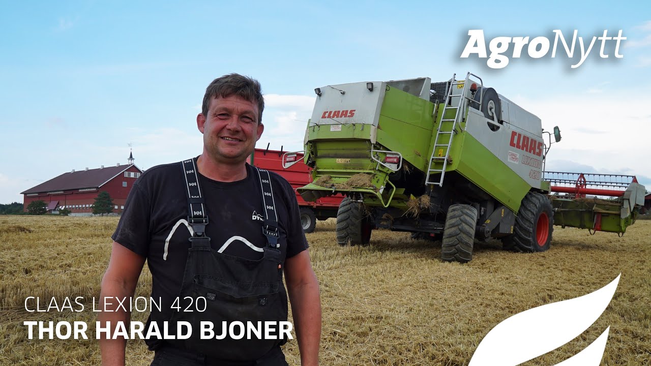 CLAAS LEXION 420 | Thor Harald Bjoner, Gjølstad gård
