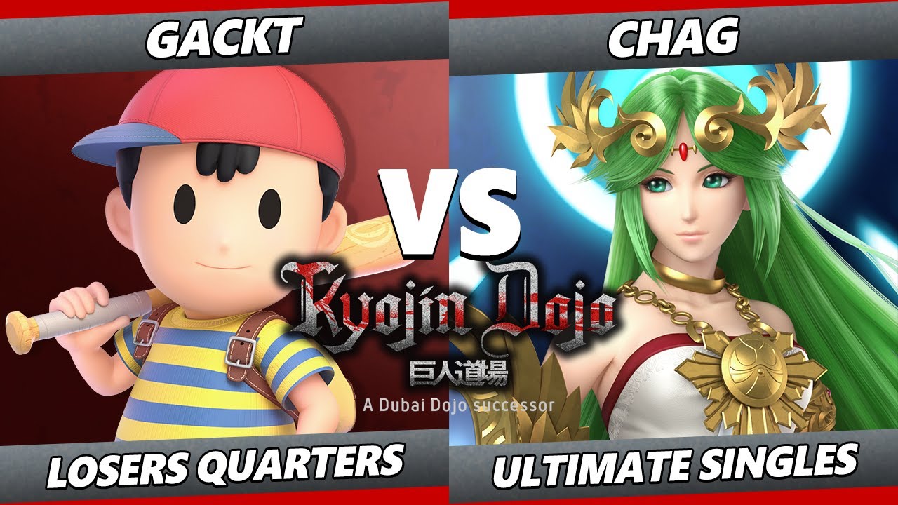 Kyojin Dojo - Gackt (Ness) Vs. Chag (Palutena) SSBU Ultimate Tournament