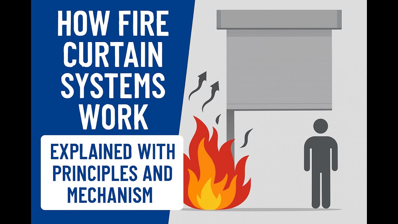 How Fire Curtain Systems Work: Explained with Principles and Mechanism