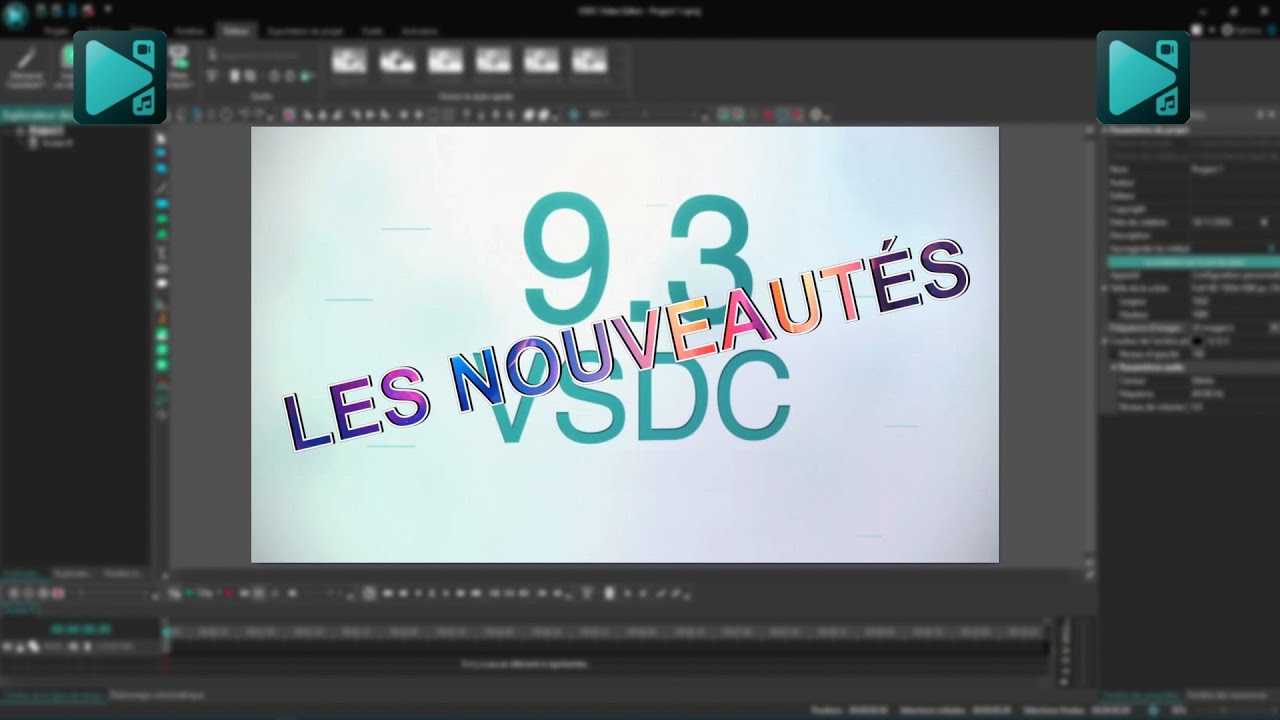 🎬VSDC - Les nouveautés de la version 9.3🎬