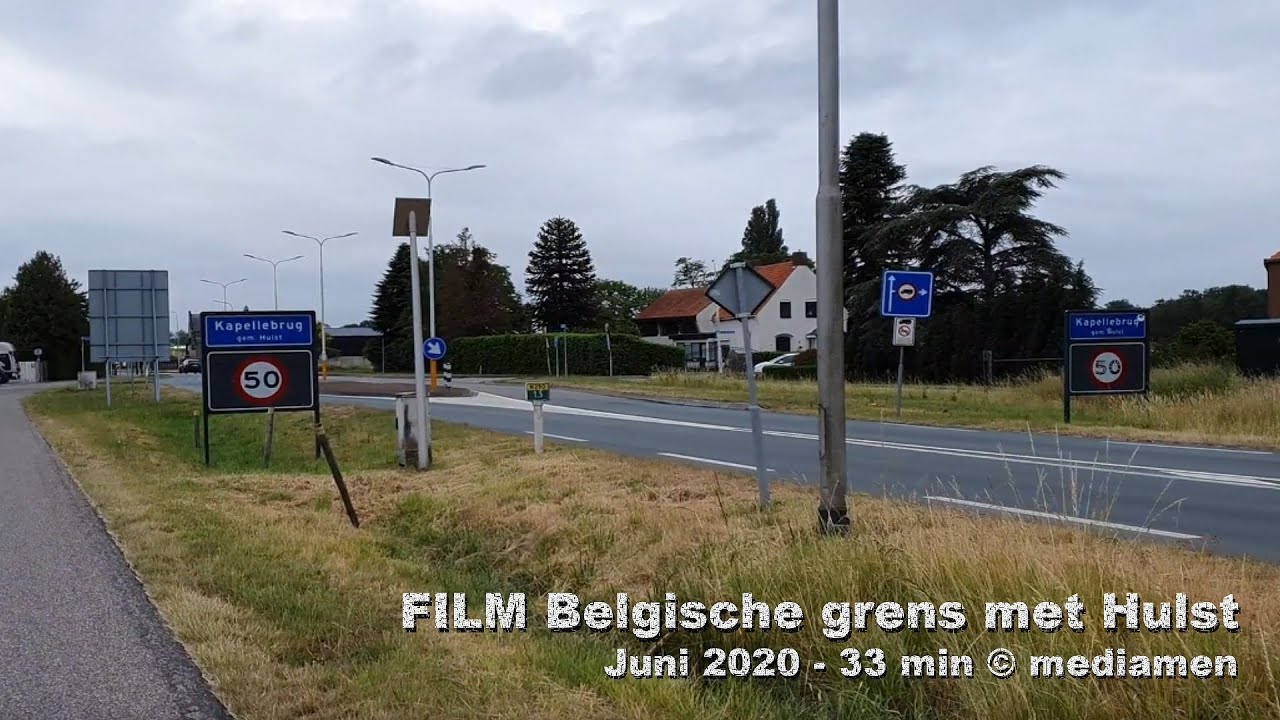 Film Belgische grens met Hulst