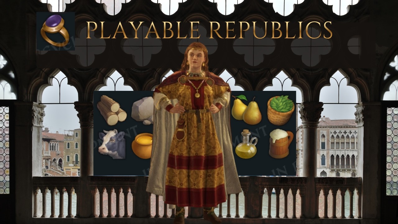 CK3's Playable Republics Will Redefine Playing Tall | Silk & Silver Dev Diary
