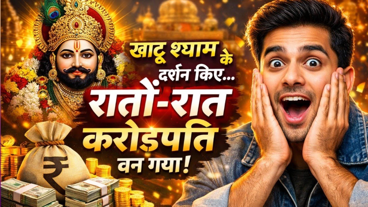 खाटू श्याम के दर्शन किए | एक रात में सोच बदली और ज़िंदगी करोड़ों की बन गई | Motivational Story