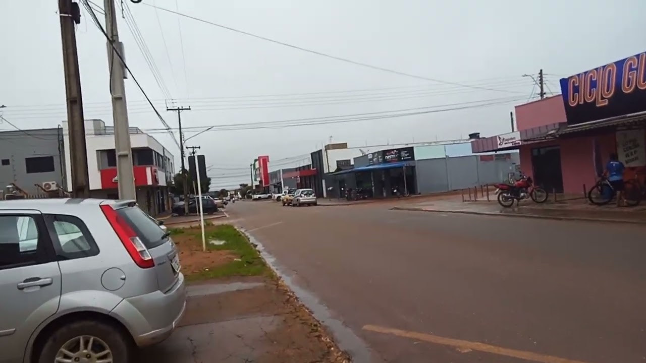 AVENIDA CURITIBA  BAIRRO PRIMAVERA VILHENA RO #chuvahoje #natureza #caminhada #VIDASAUDAVEL 