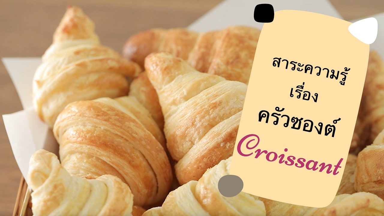 สาระความรู้เกี่ยวกับครัวซอง