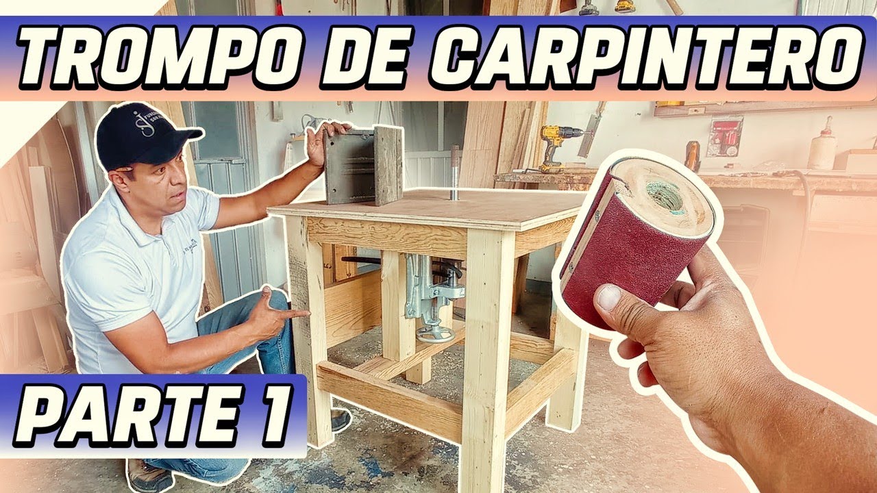 TROMPO DE CARPINTERO PROCESO #elmueblemoderno