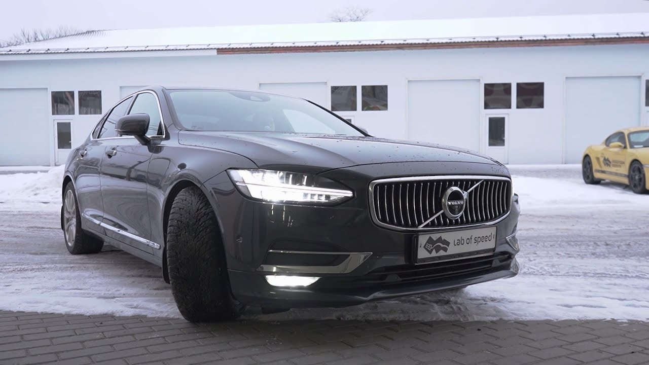 Увеличиваем мощность Вольво S90 2.0d. Чип-тюнинг, диностенд