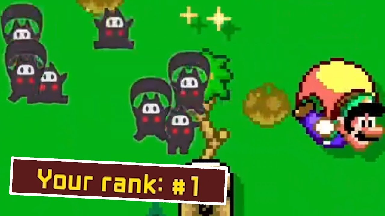 I GOT THE WORLD RECORD on the New NINJI SPEEDRUNS (Cape Mario Master)