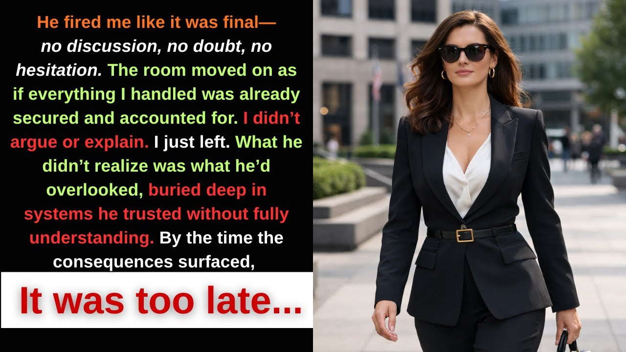 My CEO Fired Me — I Took Back the $430M Asset