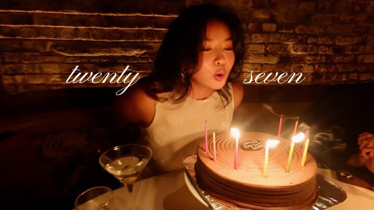 turning 27 in new york 𐙚 ˚🍰 ⋆｡