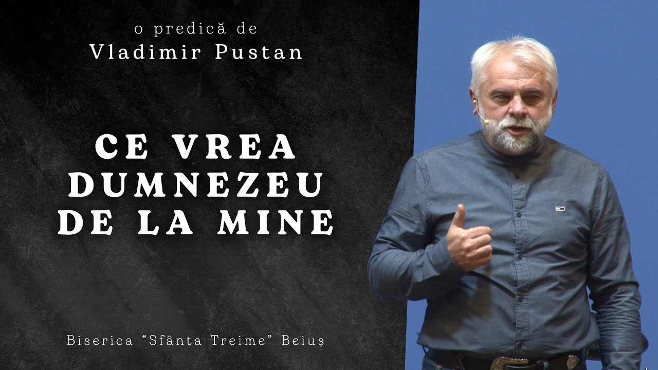 Vladimir Pustan | Ce vrea Dumnezeu de la mine | Ciresarii TV | 19.12.2021 | Biserica 