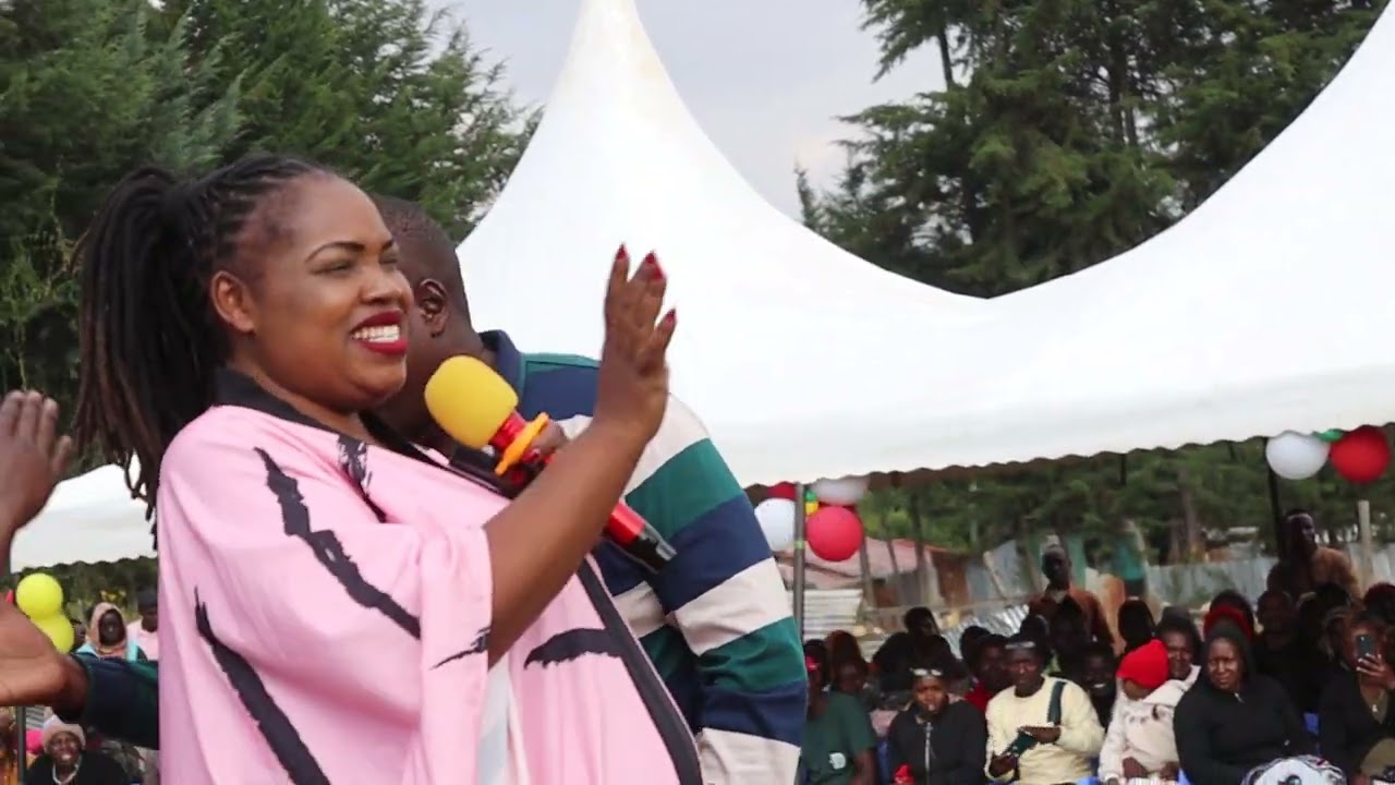 CHAMGEI FM RADIO PRESENTER CARO KONES MOVES GROWD AS SHE INTRODUCE HER LOVER IN ROMANTIC WAY!!