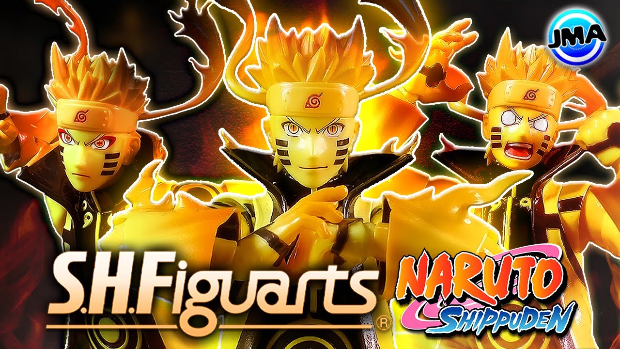 S.H. Figuarts Kurama-Link Mode Naruto 🔥 Stop Motion Review / NARUTO SHIPPUDEN