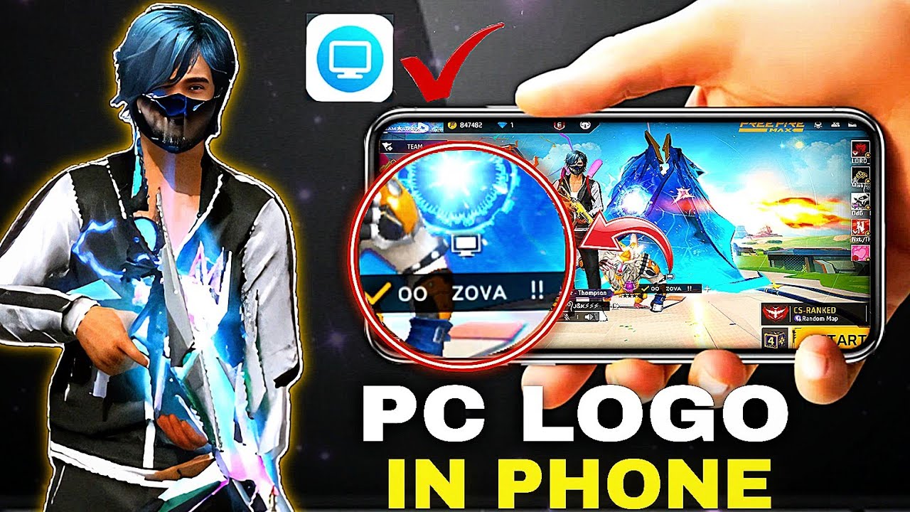 I Tried Top 5 Viral Tricks 😯 PHONE PE PC LOGO KAISE LAEN😯 | how to PC logo in mobile🤯| knyy ff