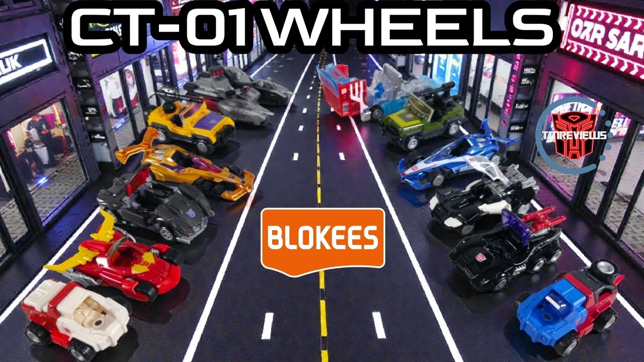 Распаковка, сборка и обзор: @Blokees Transformers Wheels CT-01 (IDW Vehicles)
