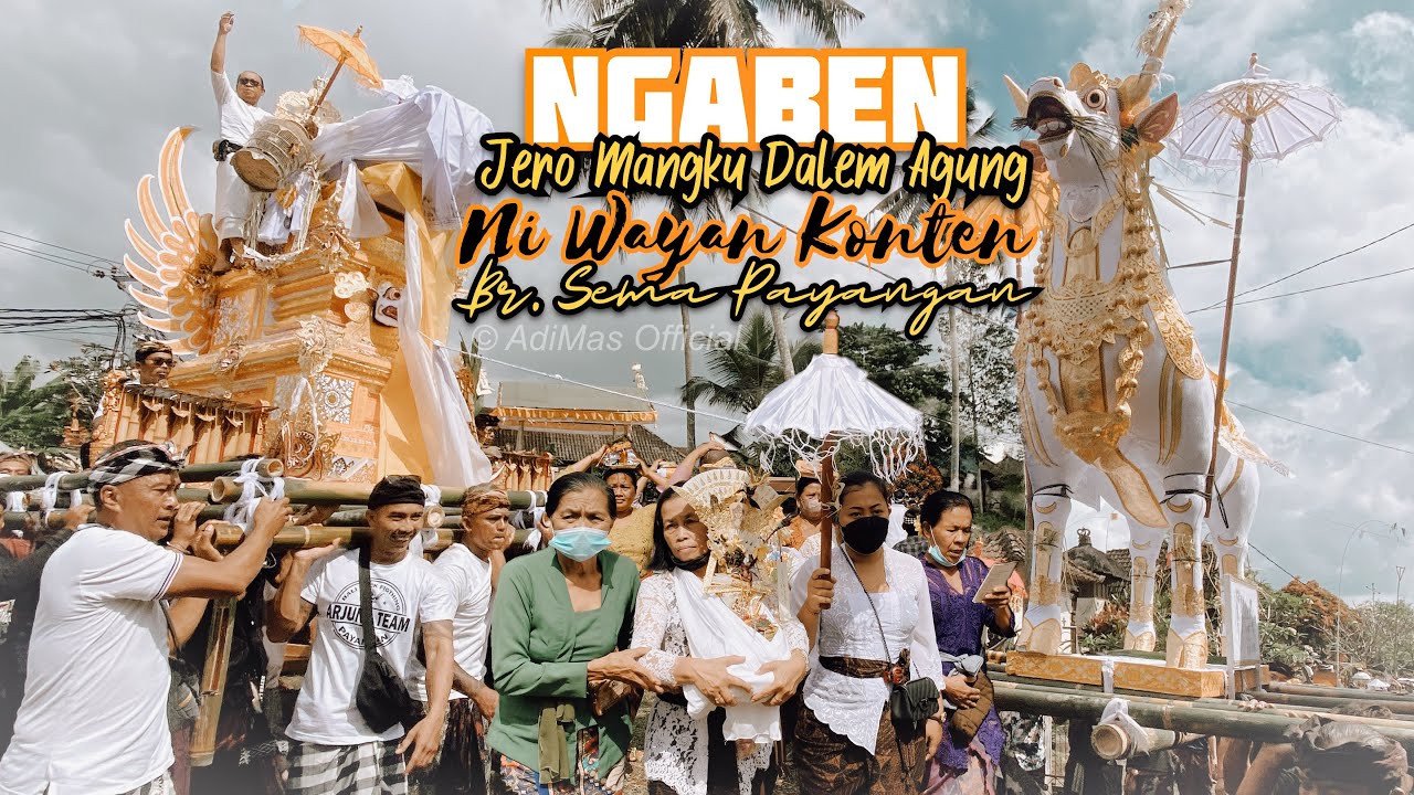 Ngaben Jero Mangku Dalem Agung NI WAYAN KONTEN Br. Sema Payangan Th. 2022