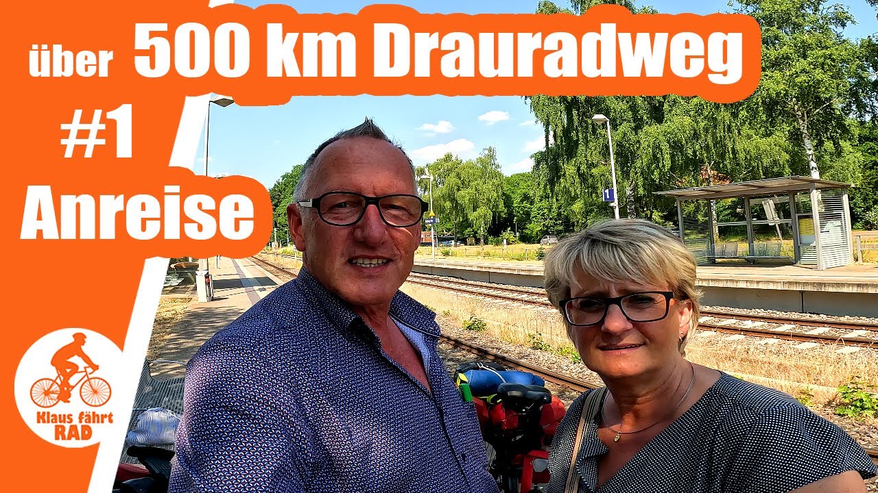 500 km Drauradweg - Teil #1 Anreise über München, Salzburg, Klagenfurt und Innichen nach Toblach