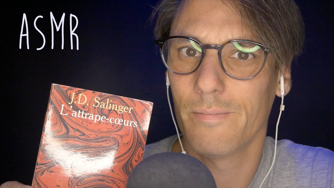 ASMR FR 🥰 Papa Écureuil squatte ma chaîne et vous fait une lecture chuchotée de J.D. Salinger