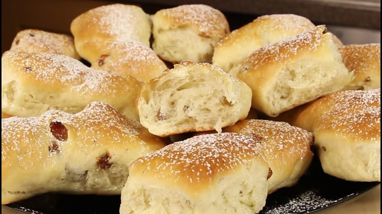 ПОСТНЫЕ  ВИТУШКИ С ИЗЮМОМ! ПУШИСТЫЕ И ТАКИЕ ВКУСНЫЕ!