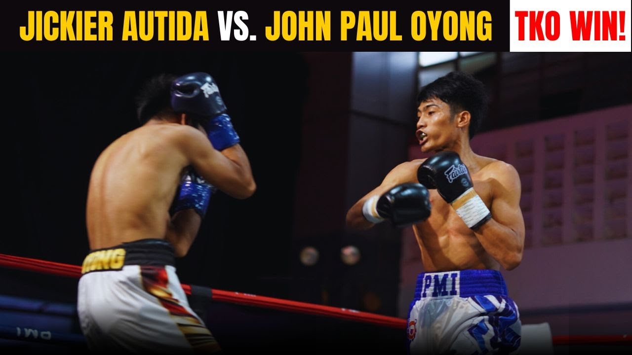Jickier Autida STOPS John Paul Oyong! | Dominant TKO Win at Kumong Bol-Anon XXIII