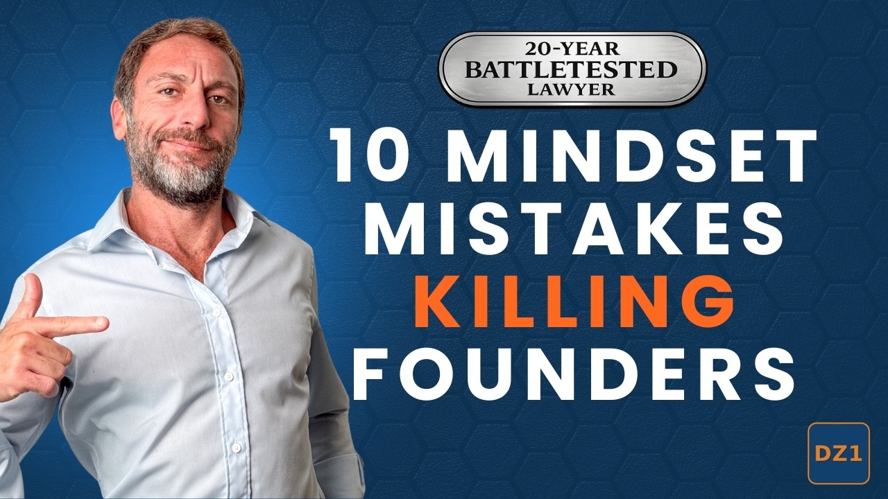10 Mindset Mistakes Killing Founders (And How to Fix Them)