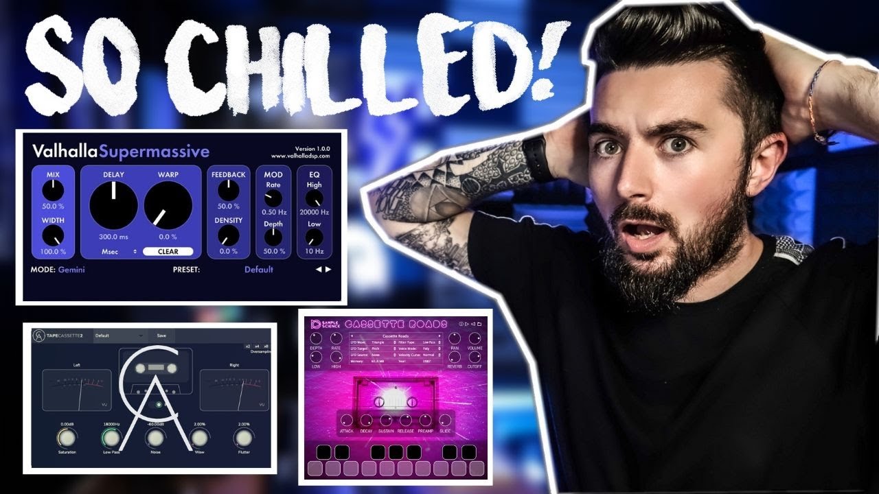 Making SUPER CHILL LOFI Using Free LOFI VST Plugins 2020