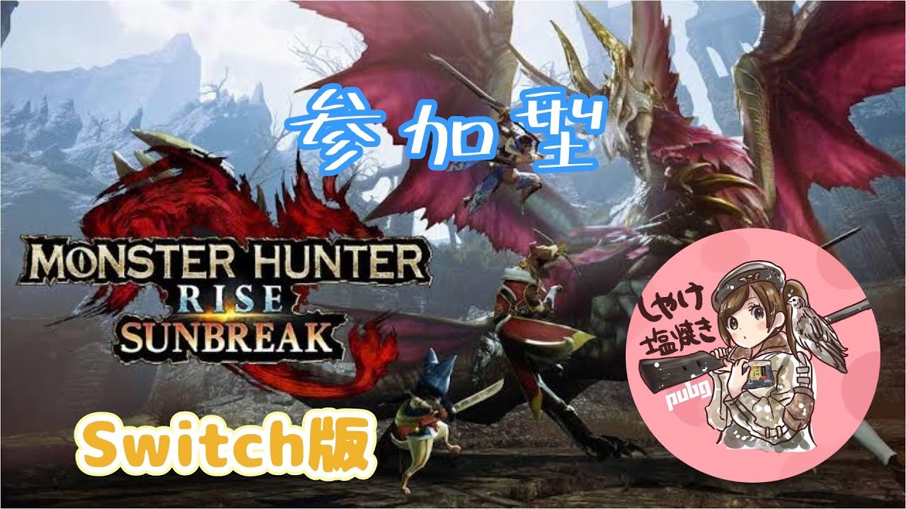 【MHR:S】初見さん歓迎！装備構築の相談も歓迎【参加型】 #59