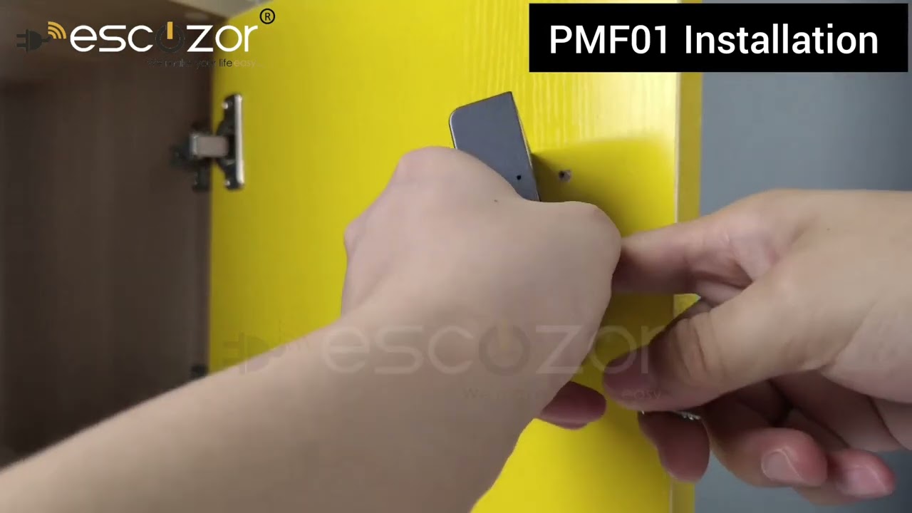 PMF01 Fingerprint Lock Installation Video by Escozor