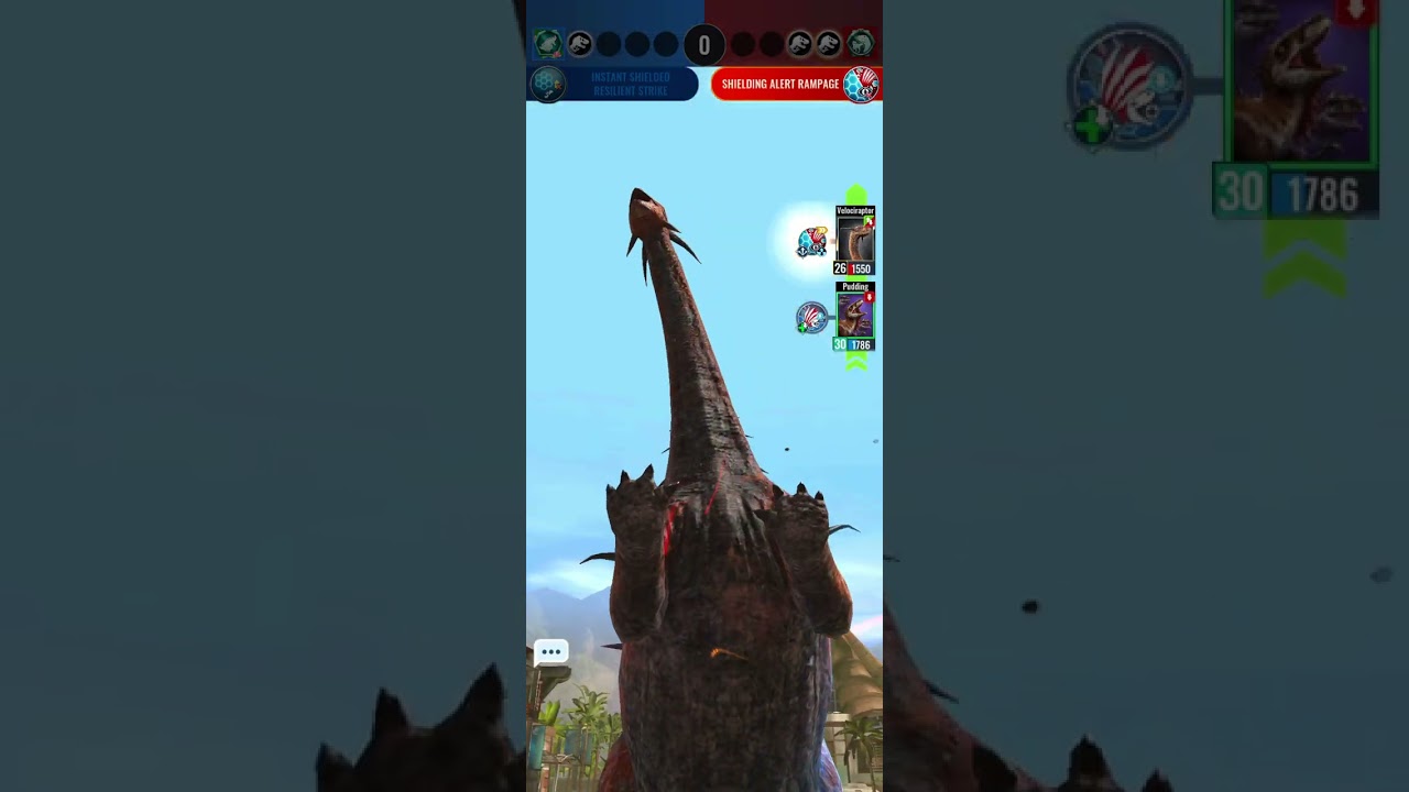 Unique vs base apex in brawl | Jurassic World Alive 