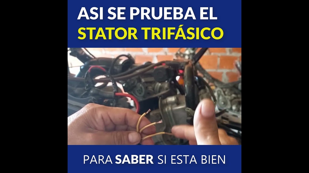 Cómo saber si la bobina del stator está cargando la batería de tu 🏍