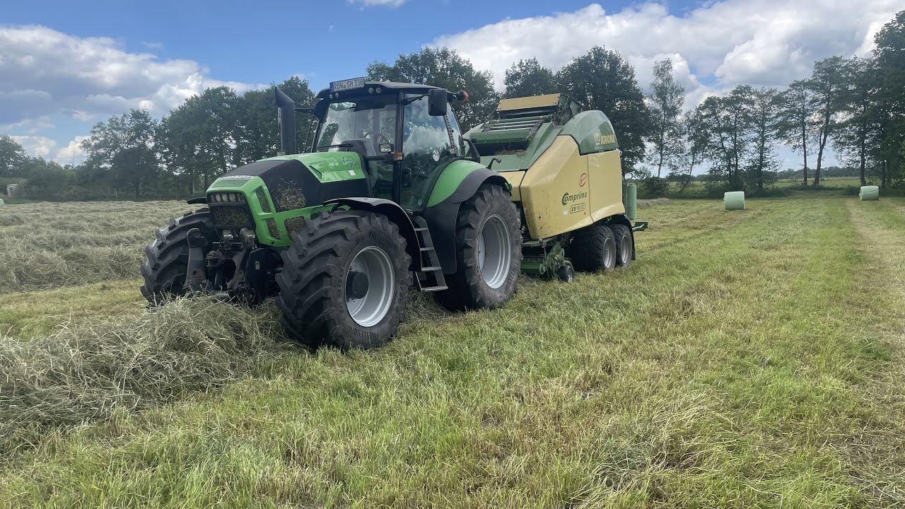 POV / Sound / Deutz-Fahr 630 TTV mit Krone Comprima Xtreme CV 155 XC