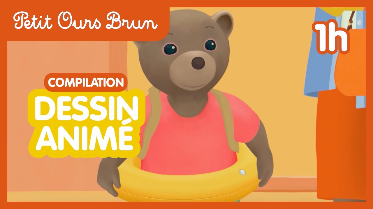 🌞  Petit Ours Brun veut aller à la piscine ! 🌞  Dessin Animé pour Bébé