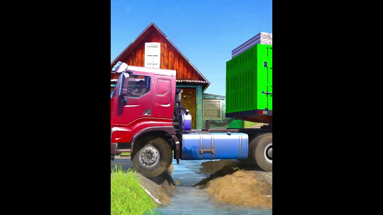 Spintires: MudRunner Gameplay PC 4k Episode13, #mudrunner #truck #beamngdrive #automobile #short