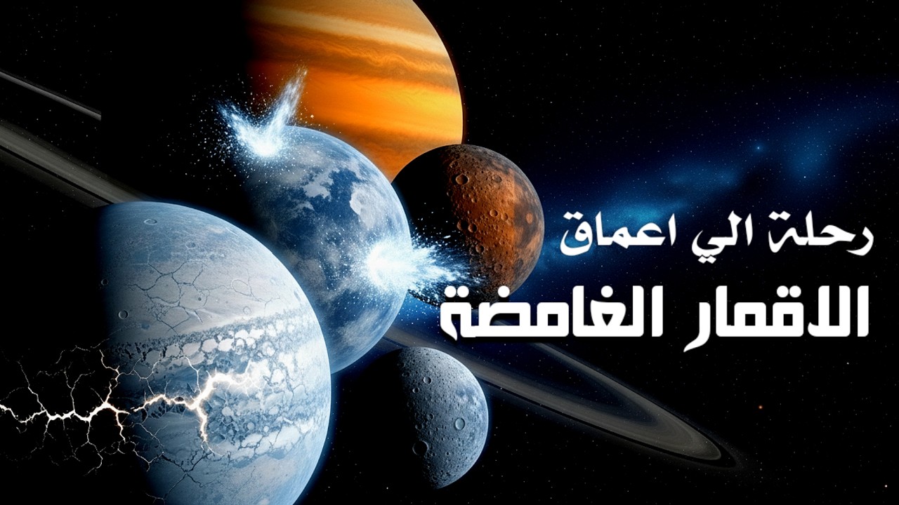 لماذا تظهر الحياه في اقمار المجموعة الشمسية : يوروبا تايتن انسيلادس ريا