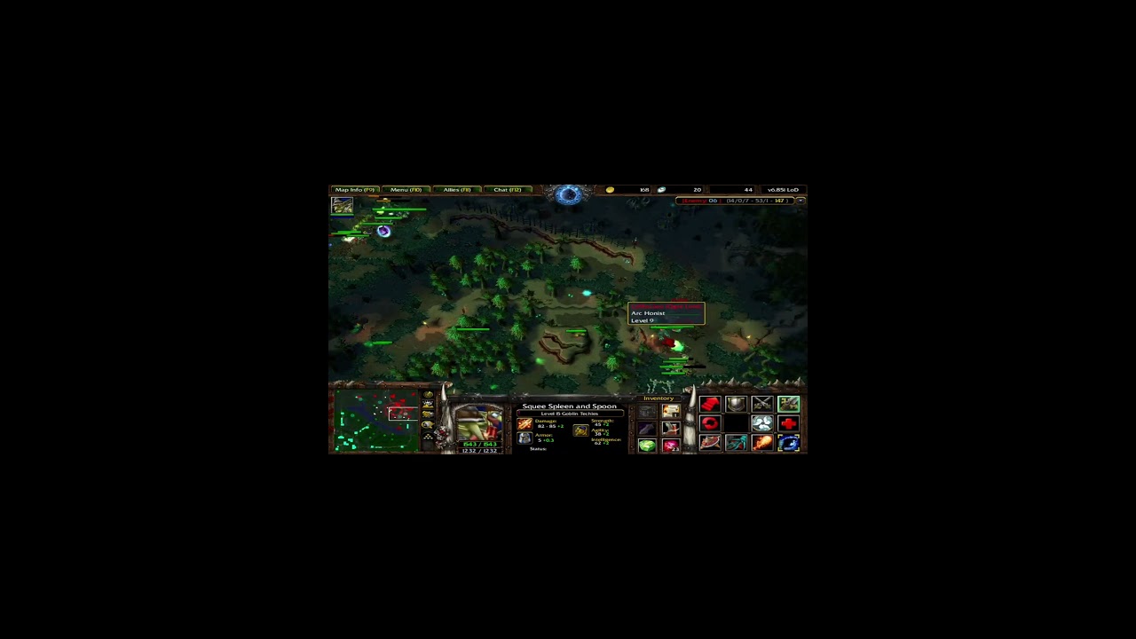 Dota LoD v6.85i | When 1 bomb & 1 Kill | KXTB.Leo.KTai #Shorts