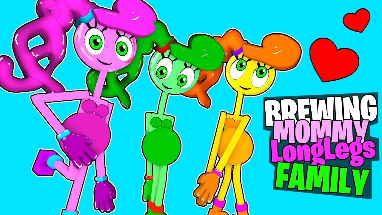 Brewing Mommy Long Legs Beautiful Sisters Family