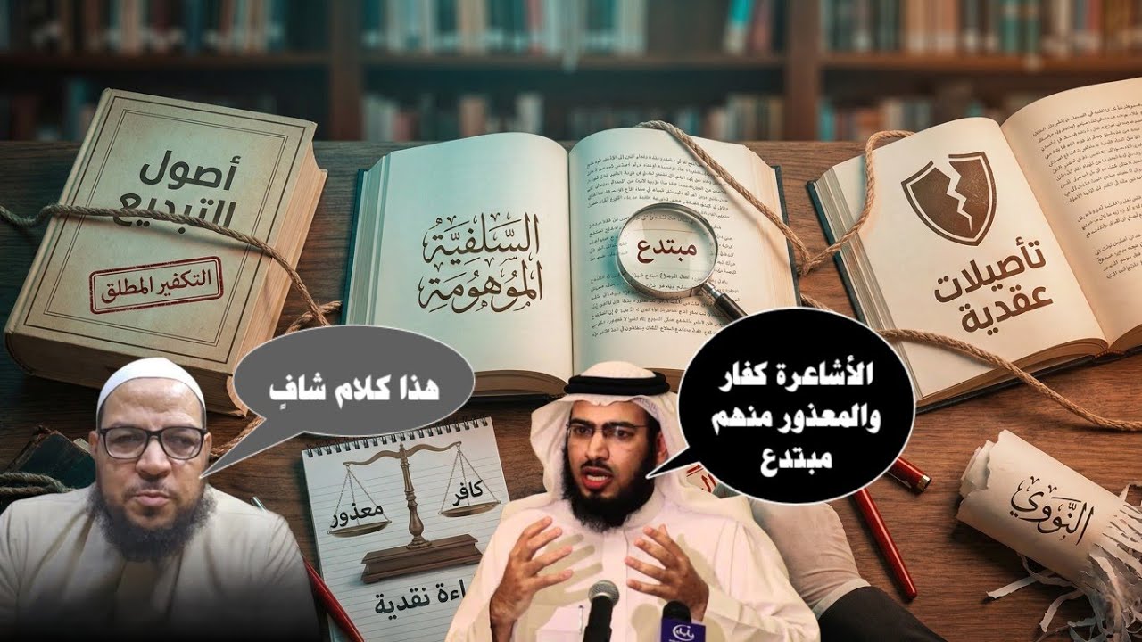 الكموج أبو الفضل المصري يزكي كتاب سلطان العميري الذي ينتصر لأصول الحدادية عنه