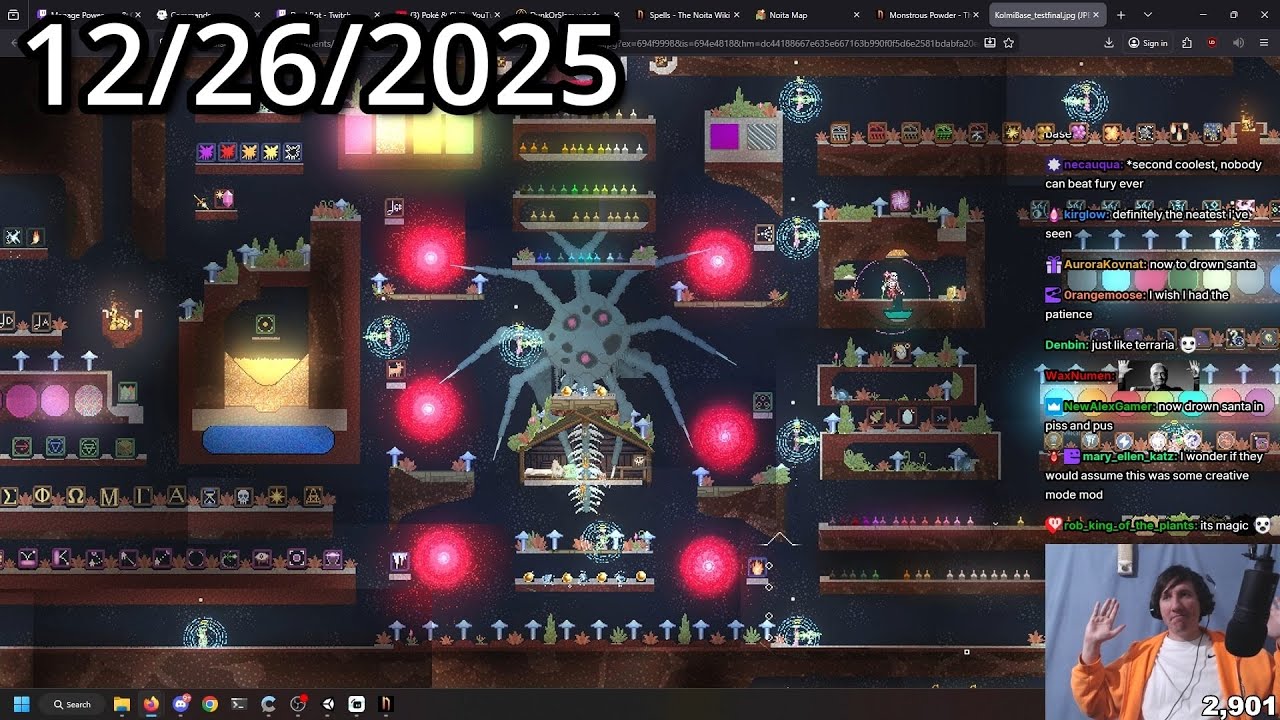TAKING a TOUR of HaschPunch's UNIQUE 164 HOUR NOITA BASE - DunkOrSlam stream highlights [12/26/2025]