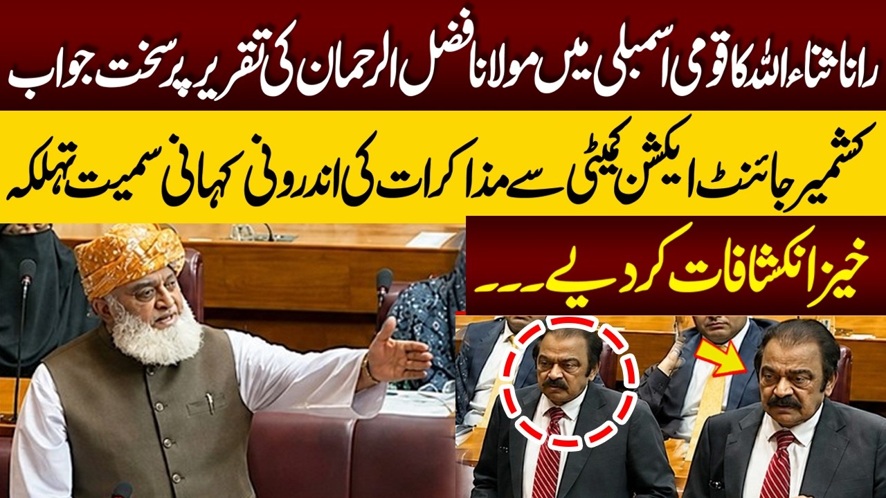 PMLN Rana Sana Ullah Historic Speech In National Assembly | NEO News
