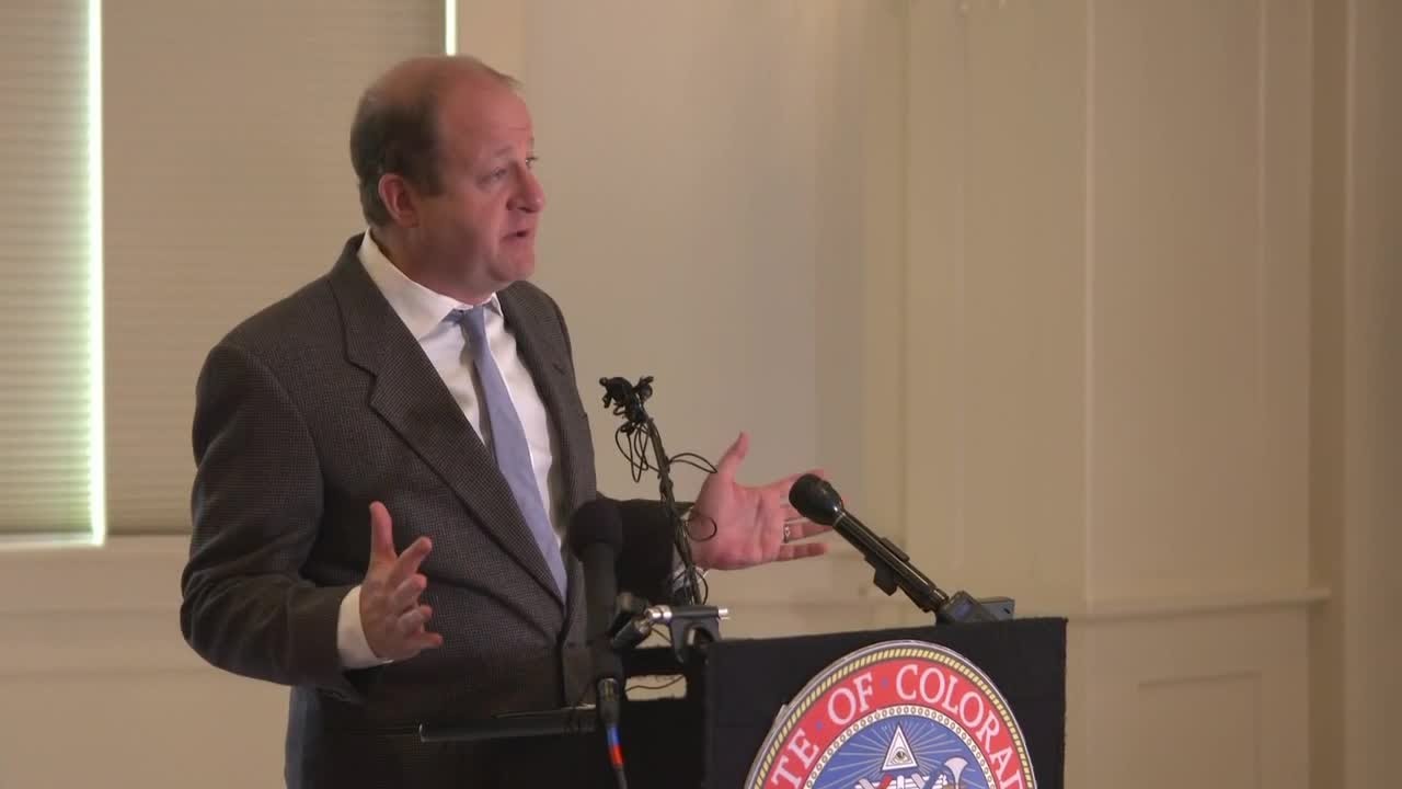 Polis calls special session, hiring freeze to address $1.2B loss of revenue | Full press conference