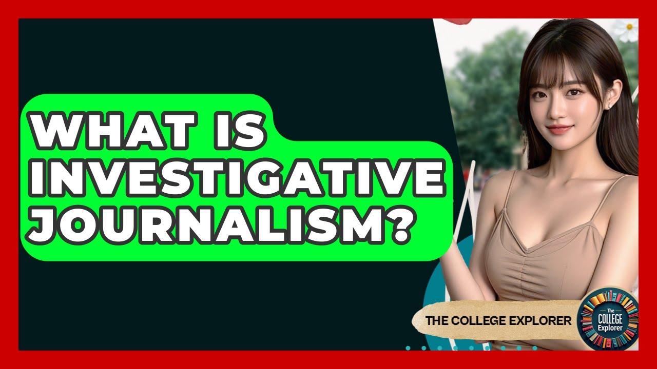 What Is Investigative Journalism? - The College Explorer