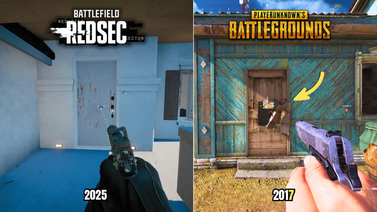 Battlefield: RedSec VS PUBG - Physics and Details Comparison