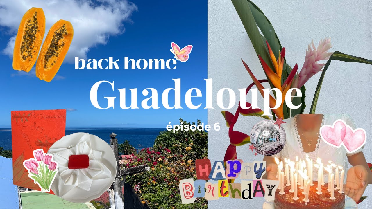 back home: Guadeloupe ☀️| épisode 6 | Pâques & mon anniversaire en famille 💐